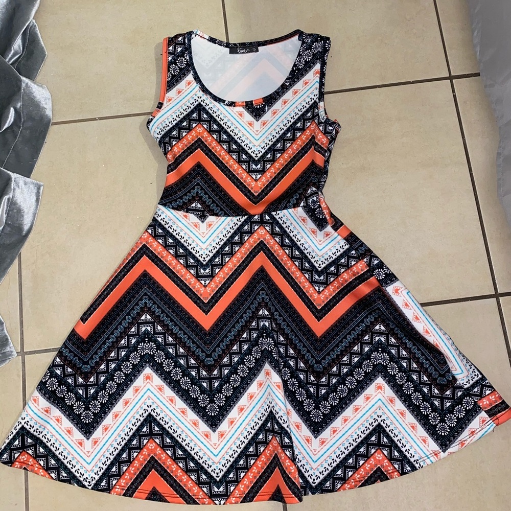 Mini skater dress